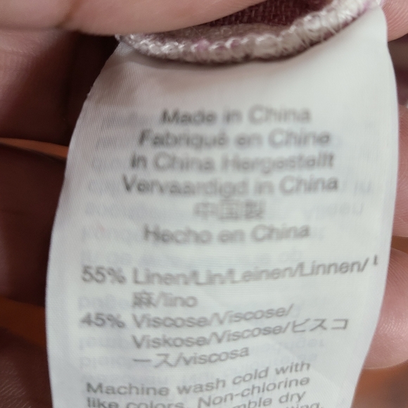 MADEWELL STRIPES PINK DRESS SIZE M. - Picture 9 of 12